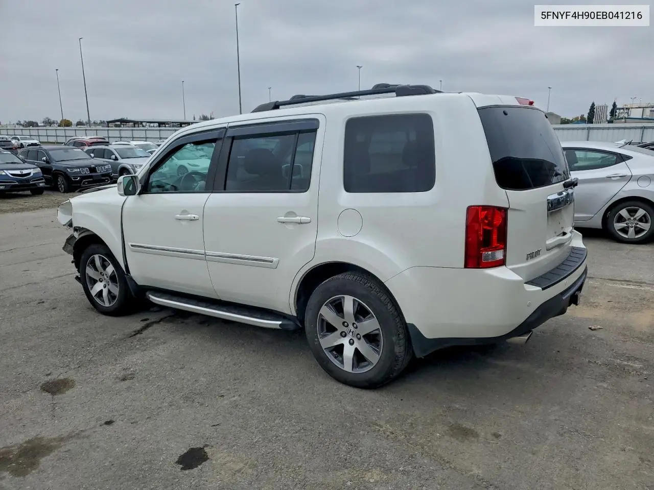 5FNYF4H90EB041216 2014 Honda Pilot Touring