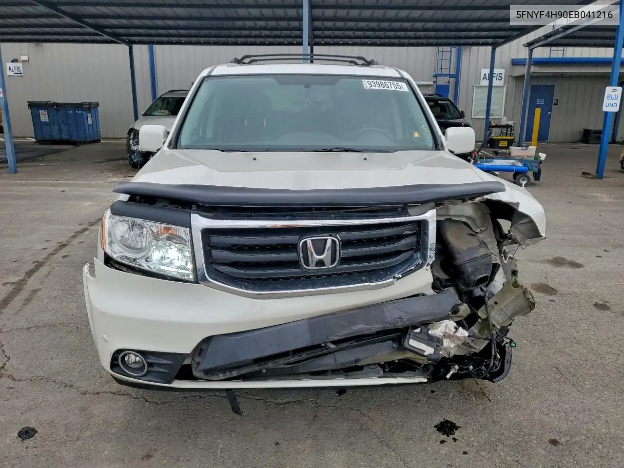 5FNYF4H90EB041216 2014 Honda Pilot Touring