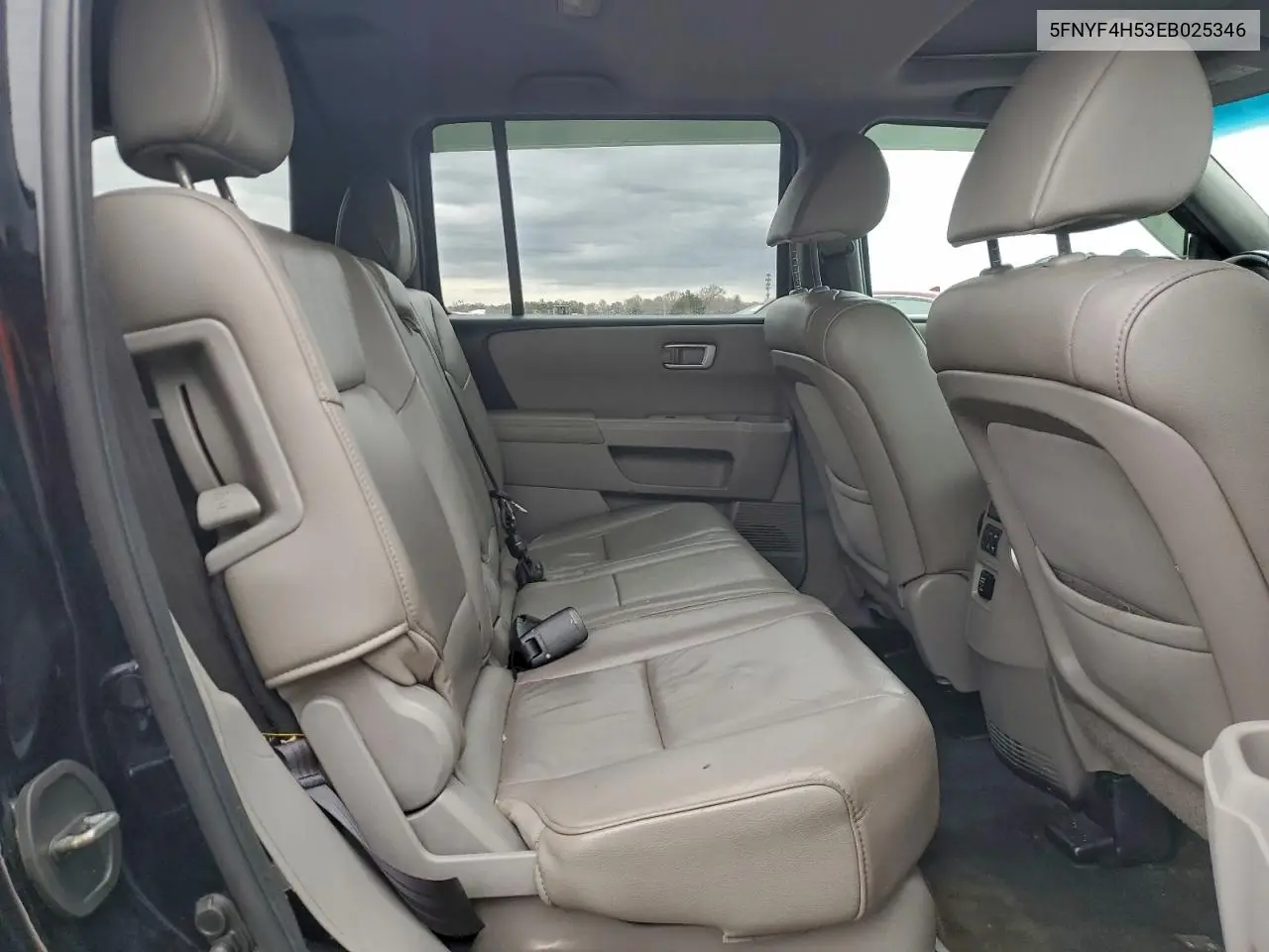 5FNYF4H53EB025346 2014 Honda Pilot Exl