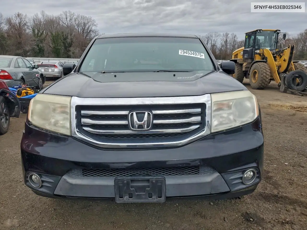 5FNYF4H53EB025346 2014 Honda Pilot Exl