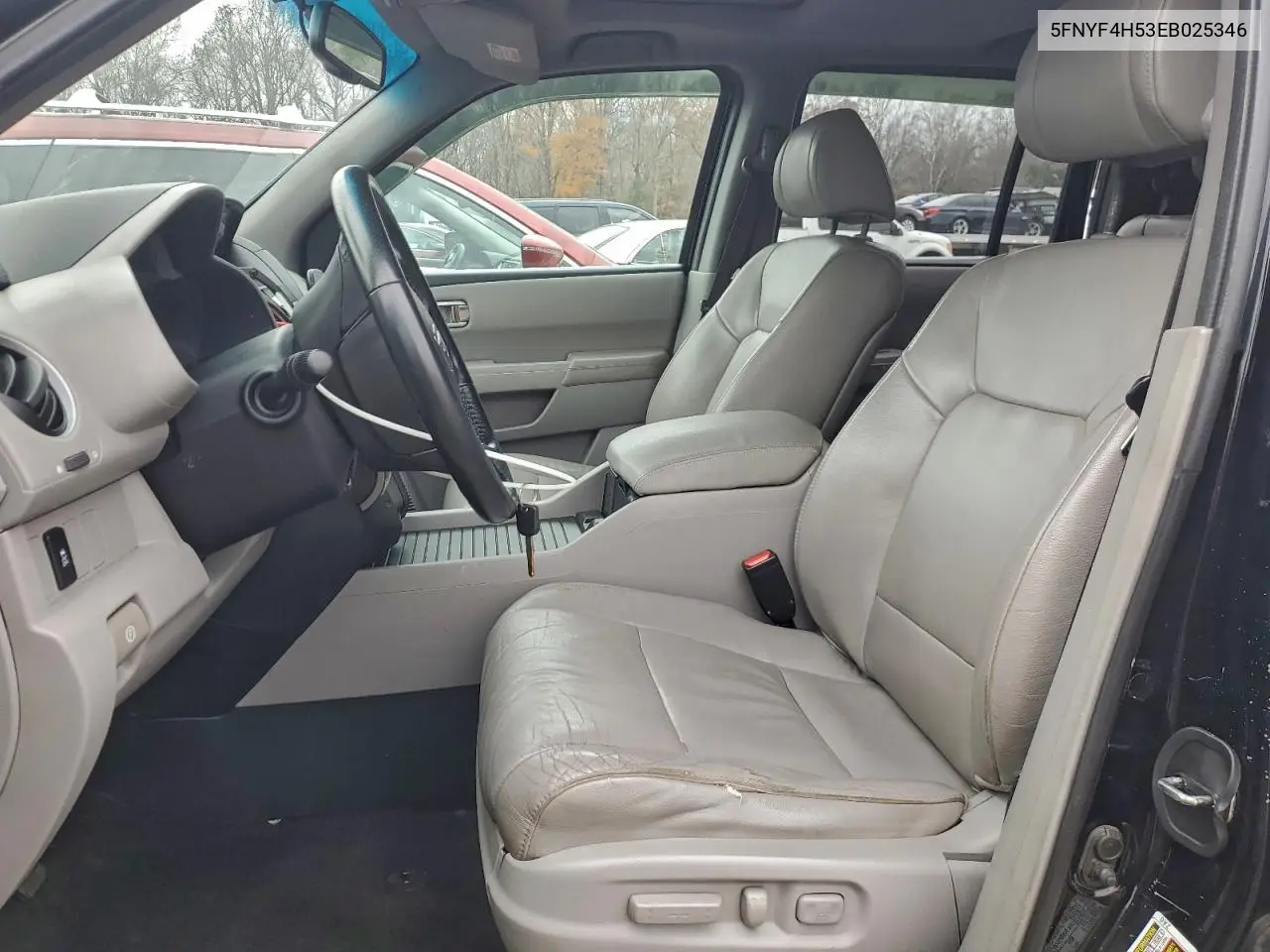 5FNYF4H53EB025346 2014 Honda Pilot Exl