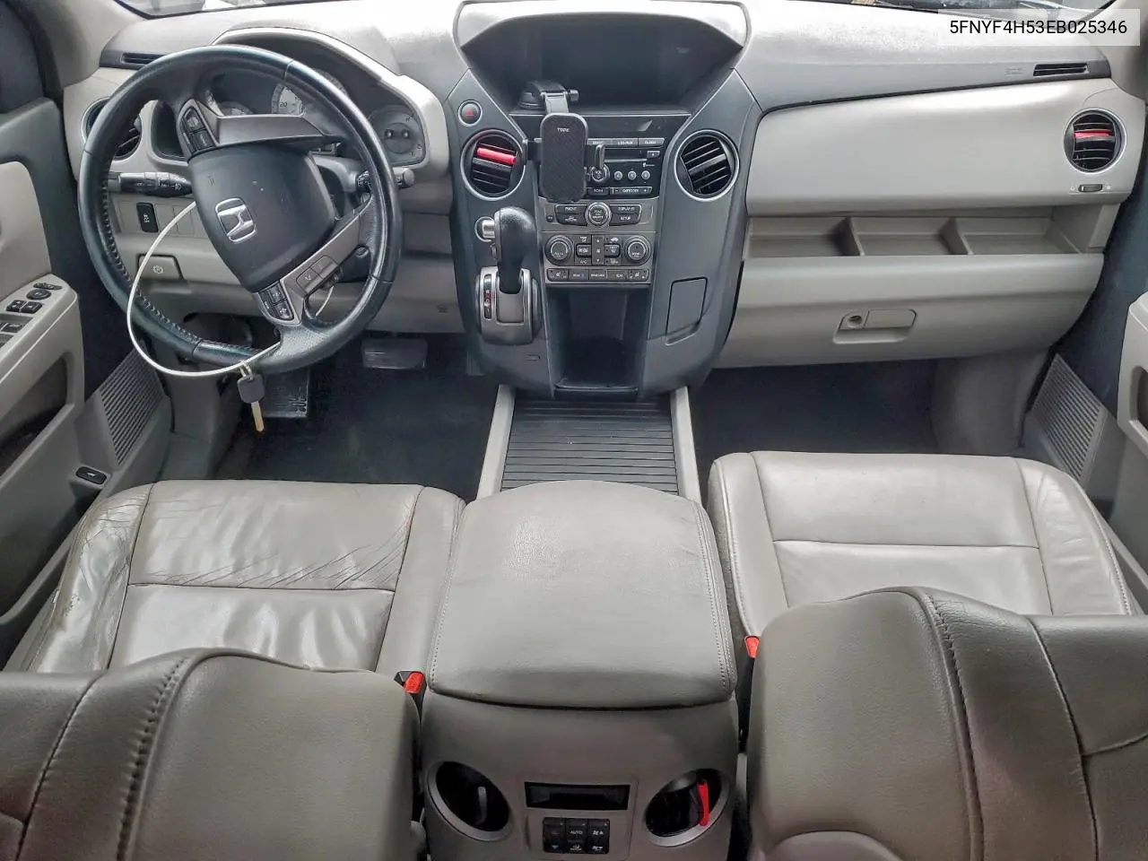 5FNYF4H53EB025346 2014 Honda Pilot Exl