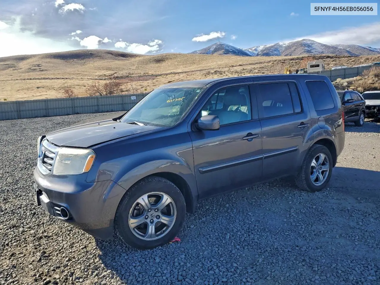 5FNYF4H56EB056056 2014 Honda Pilot Exl