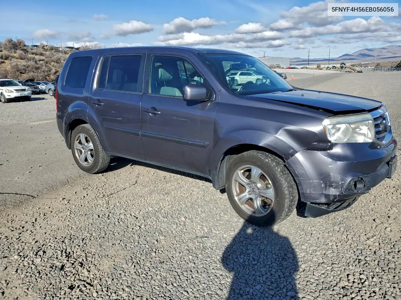 5FNYF4H56EB056056 2014 Honda Pilot Exl