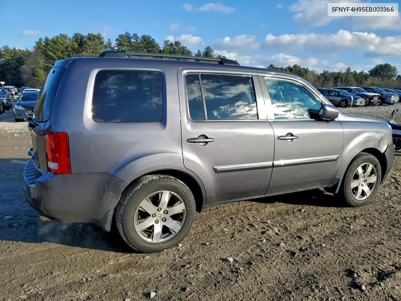 5FNYF4H95EB003366 2014 Honda Pilot Touring