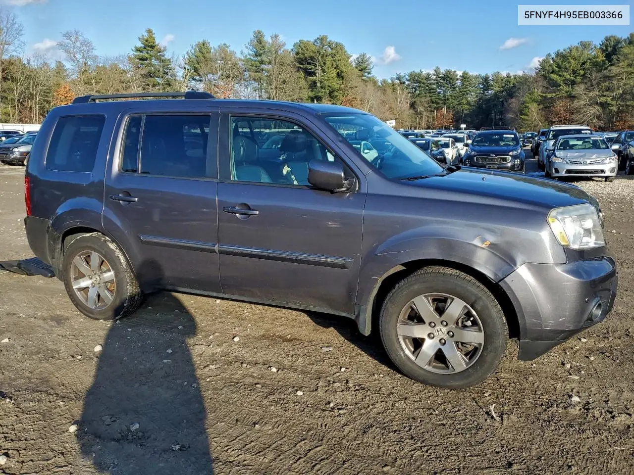 5FNYF4H95EB003366 2014 Honda Pilot Touring