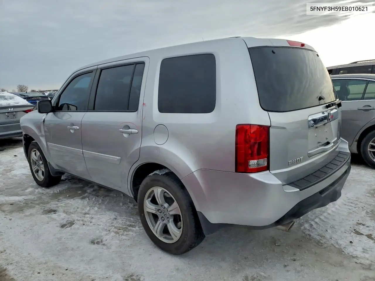 5FNYF3H59EB010621 2014 Honda Pilot Exl