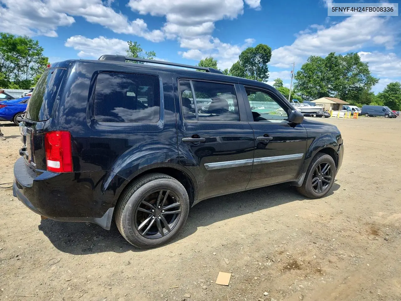 5FNYF4H24FB008336 2015 Honda Pilot