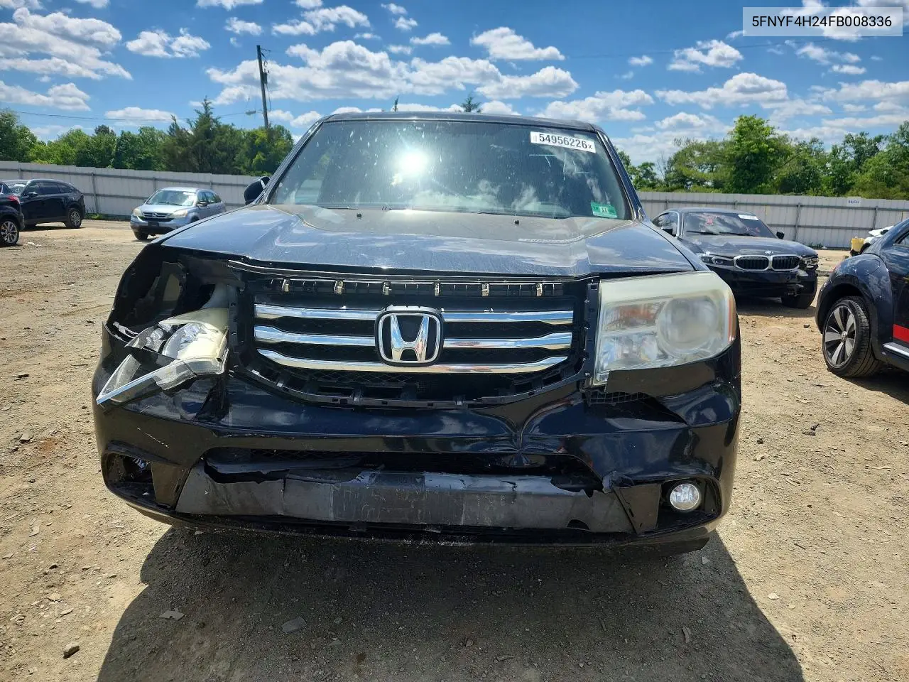 5FNYF4H24FB008336 2015 Honda Pilot