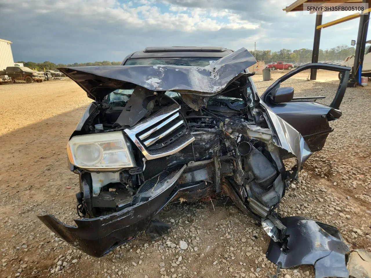 5FNYF3H35FB005108 2015 Honda Pilot Se