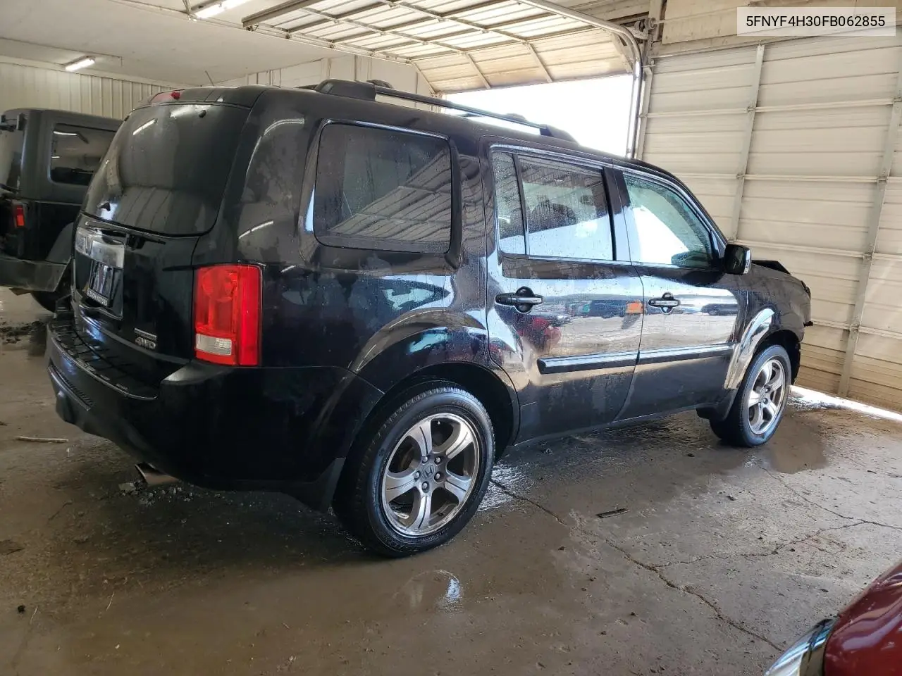 5FNYF4H30FB062855 2015 Honda Pilot Se