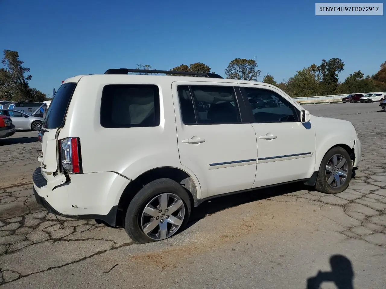 5FNYF4H97FB072917 2015 Honda Pilot Touring