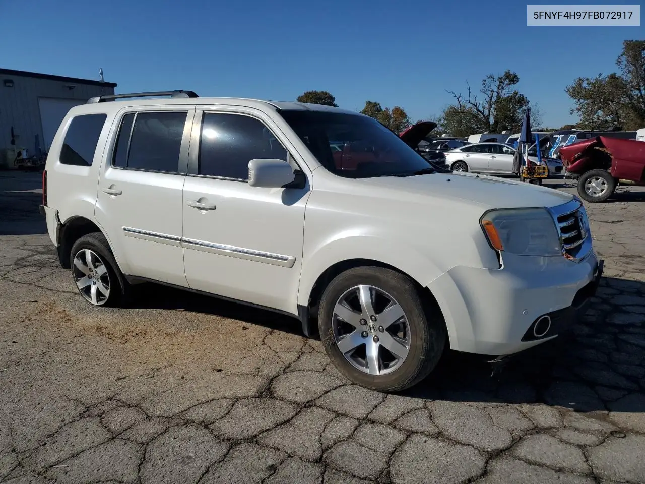 5FNYF4H97FB072917 2015 Honda Pilot Touring