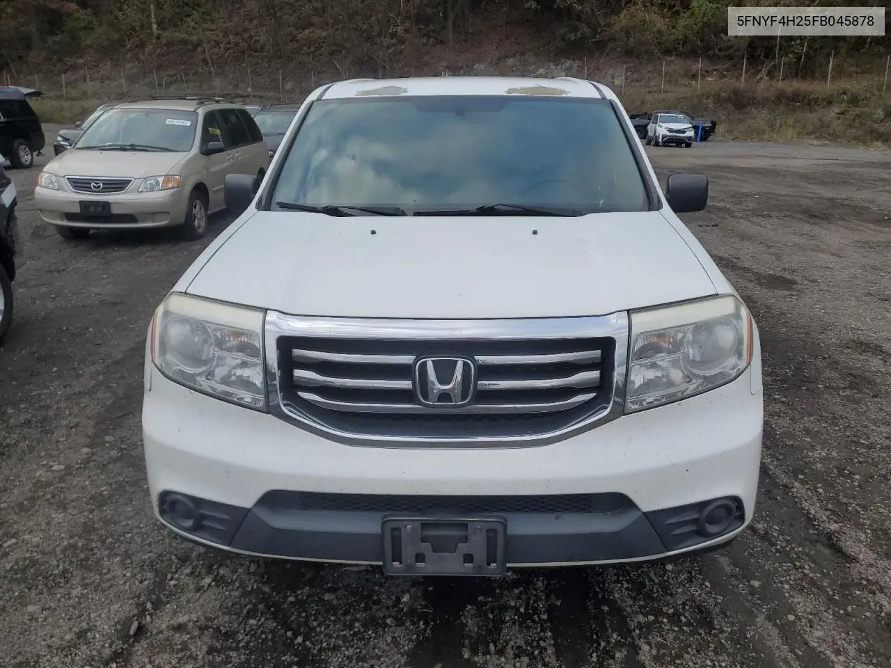 5FNYF4H25FB045878 2015 Honda Pilot Lx