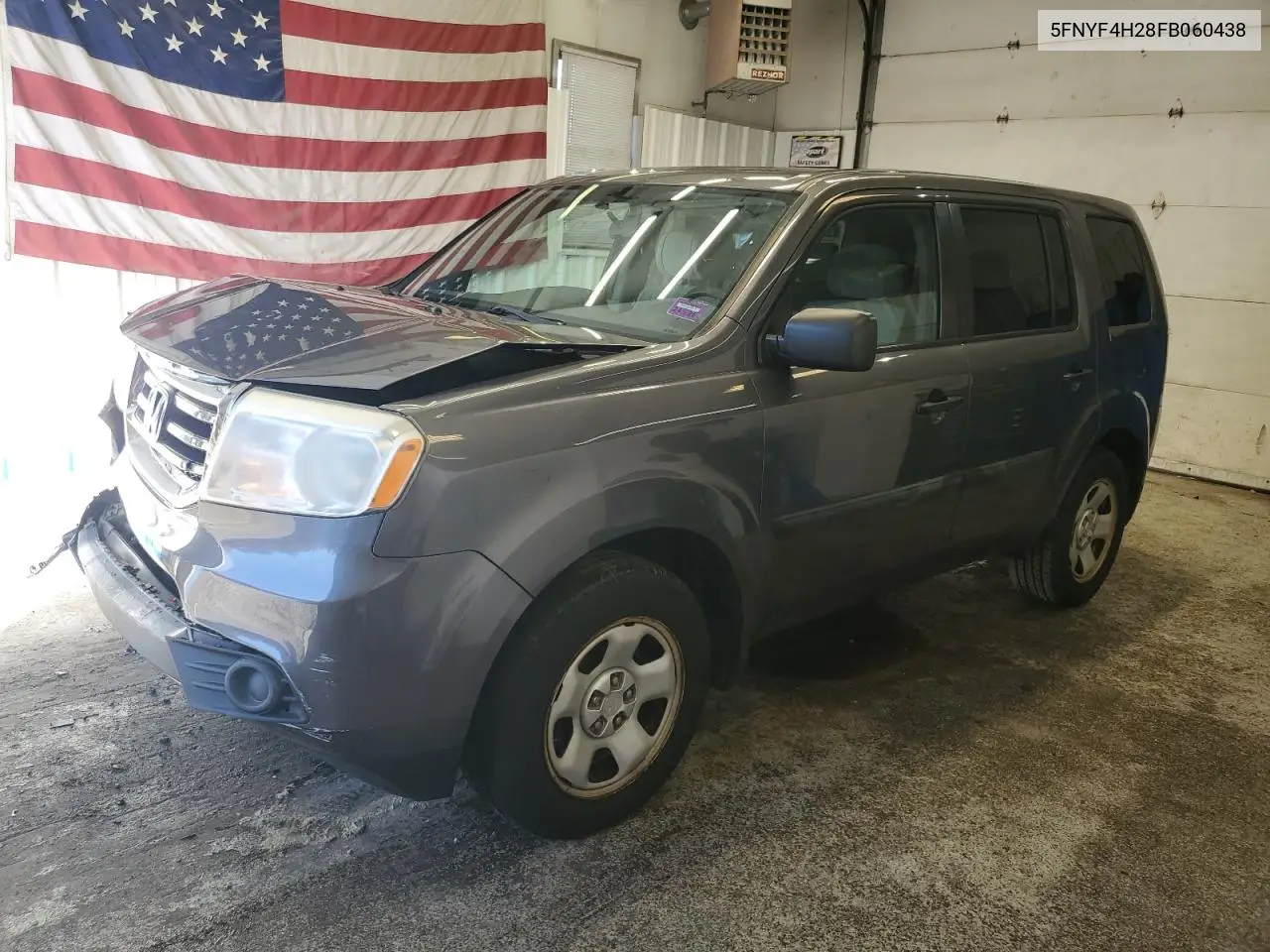 5FNYF4H28FB060438 2015 Honda Pilot Lx