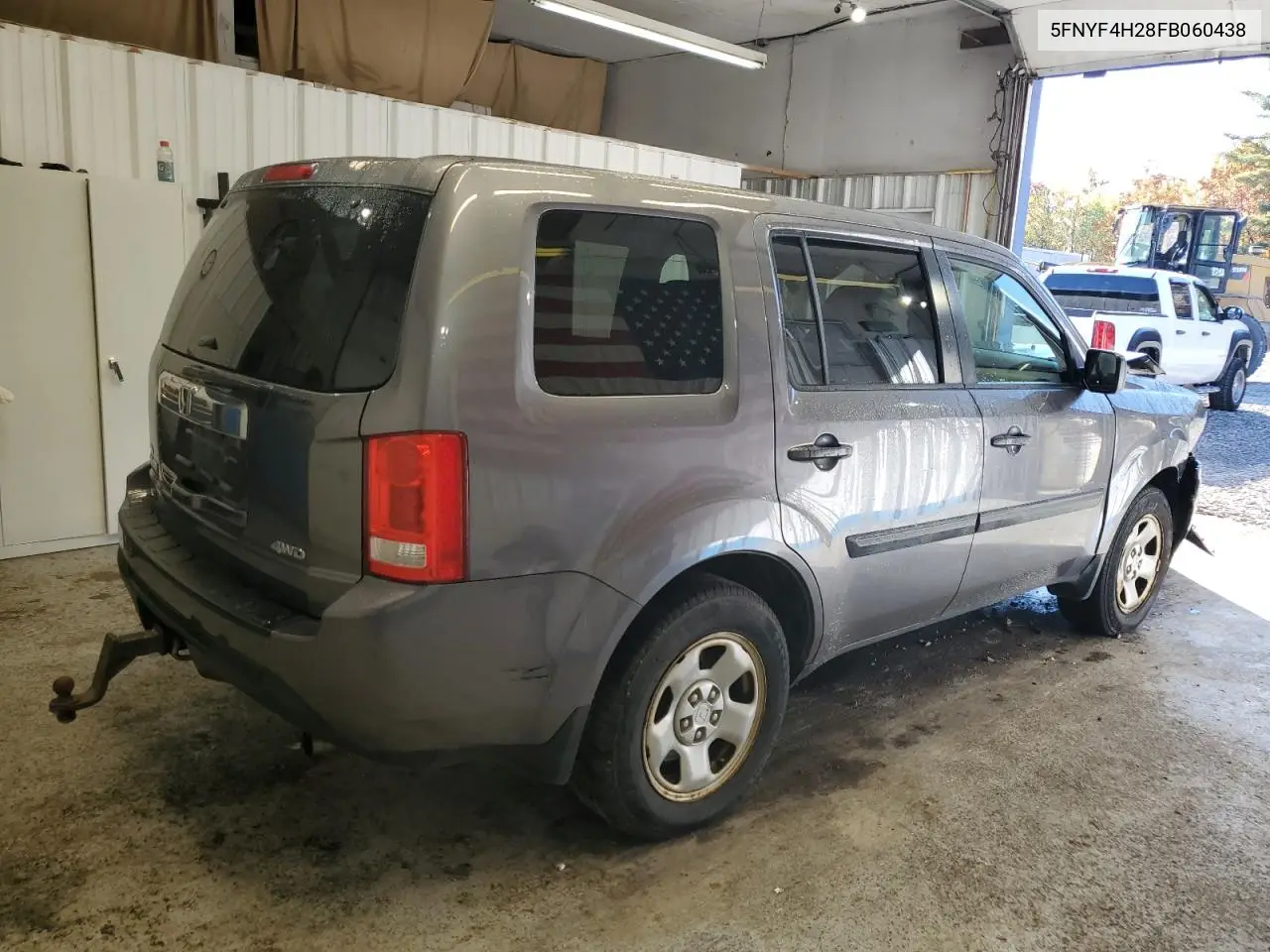 5FNYF4H28FB060438 2015 Honda Pilot Lx