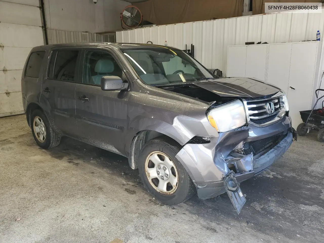 5FNYF4H28FB060438 2015 Honda Pilot Lx