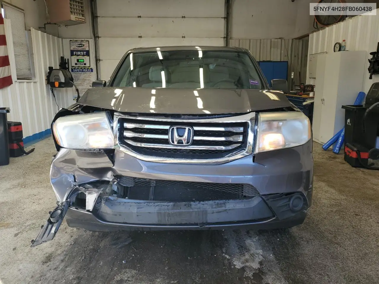 5FNYF4H28FB060438 2015 Honda Pilot Lx