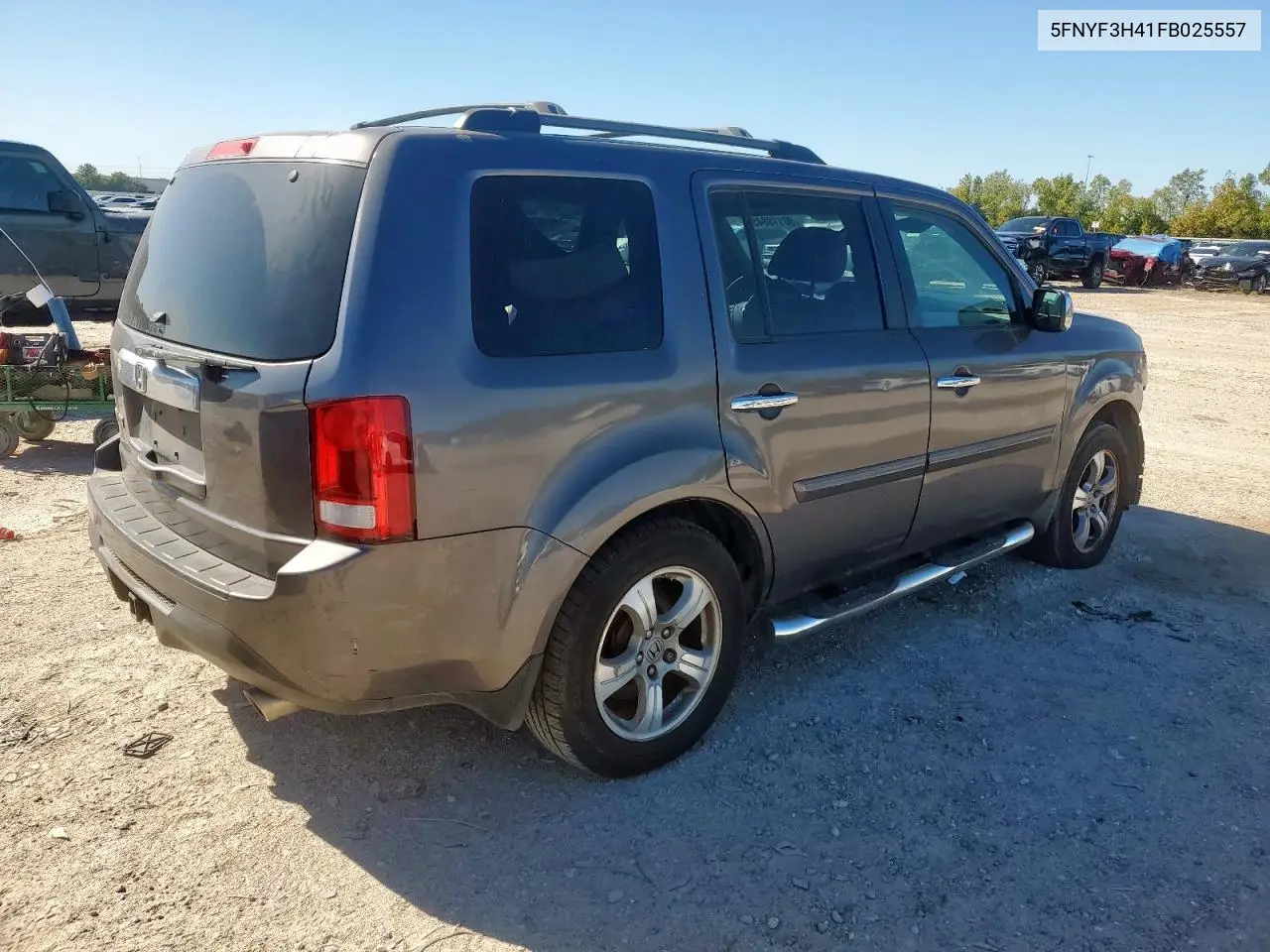 5FNYF3H41FB025557 2015 Honda Pilot Ex