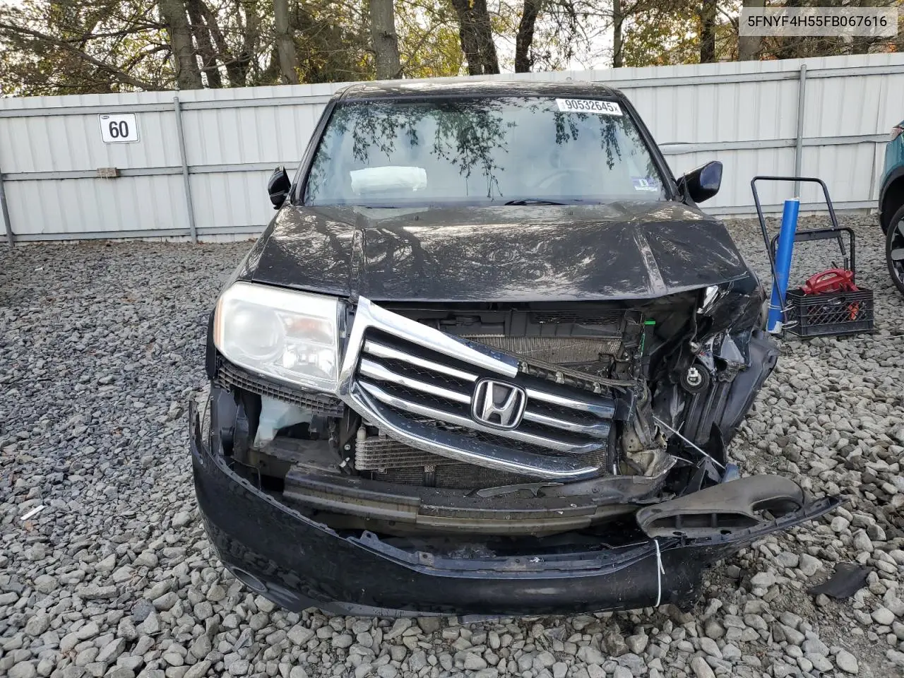 5FNYF4H55FB067616 2015 Honda Pilot Exl