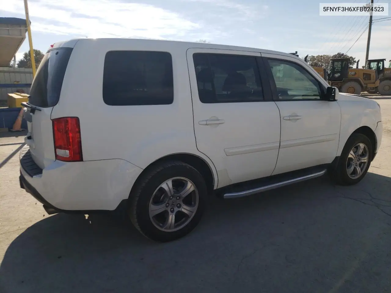 5FNYF3H6XFB024523 2015 Honda Pilot Exl