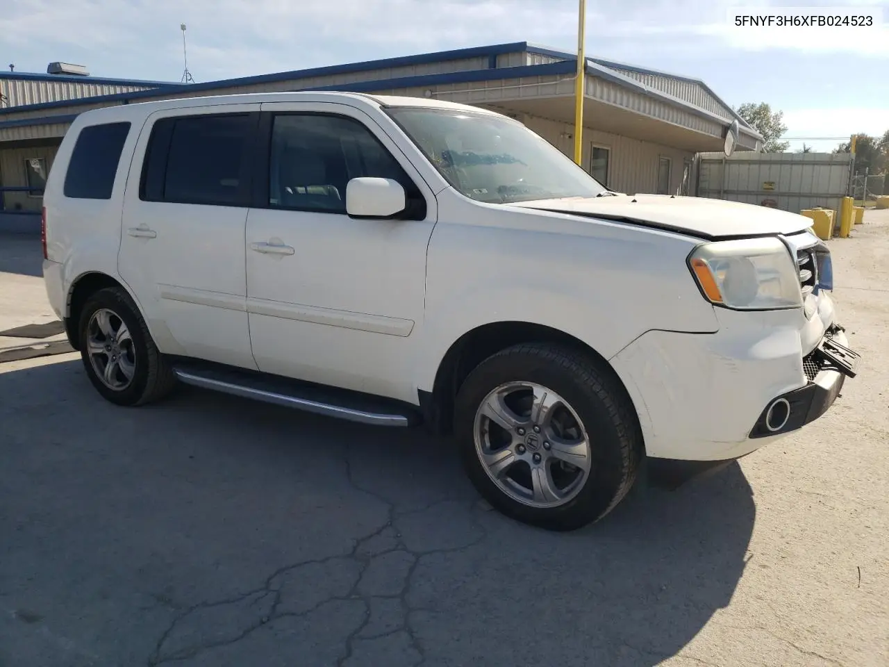 5FNYF3H6XFB024523 2015 Honda Pilot Exl
