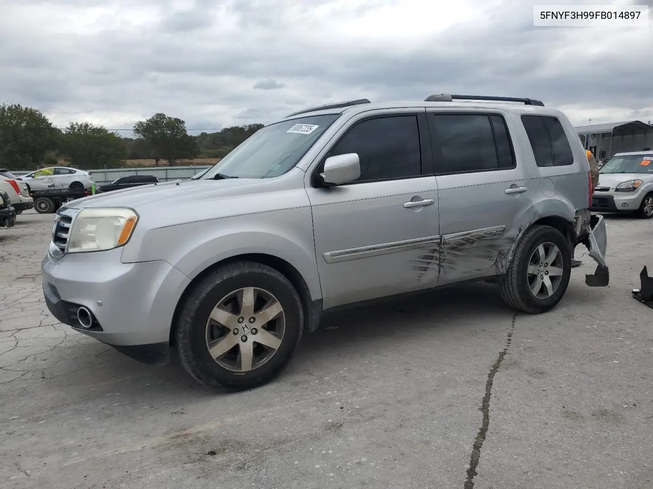 5FNYF3H99FB014897 2015 Honda Pilot Touring