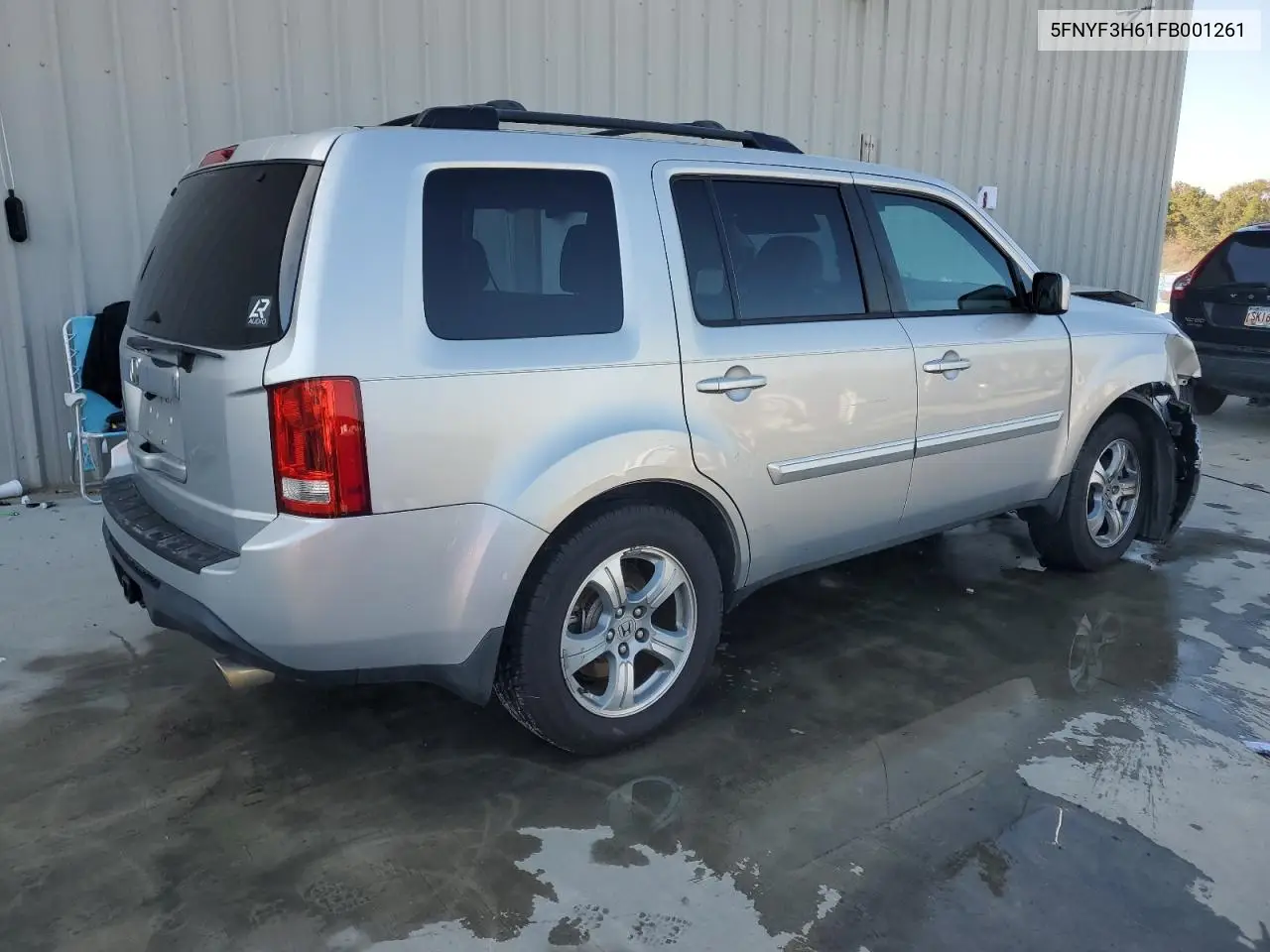 5FNYF3H61FB001261 2015 Honda Pilot Exl