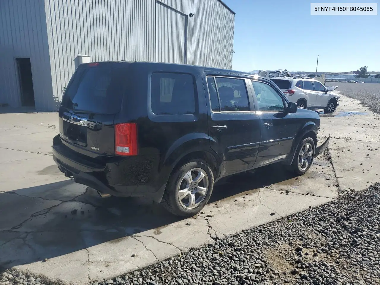 5FNYF4H50FB045085 2015 Honda Pilot Exl
