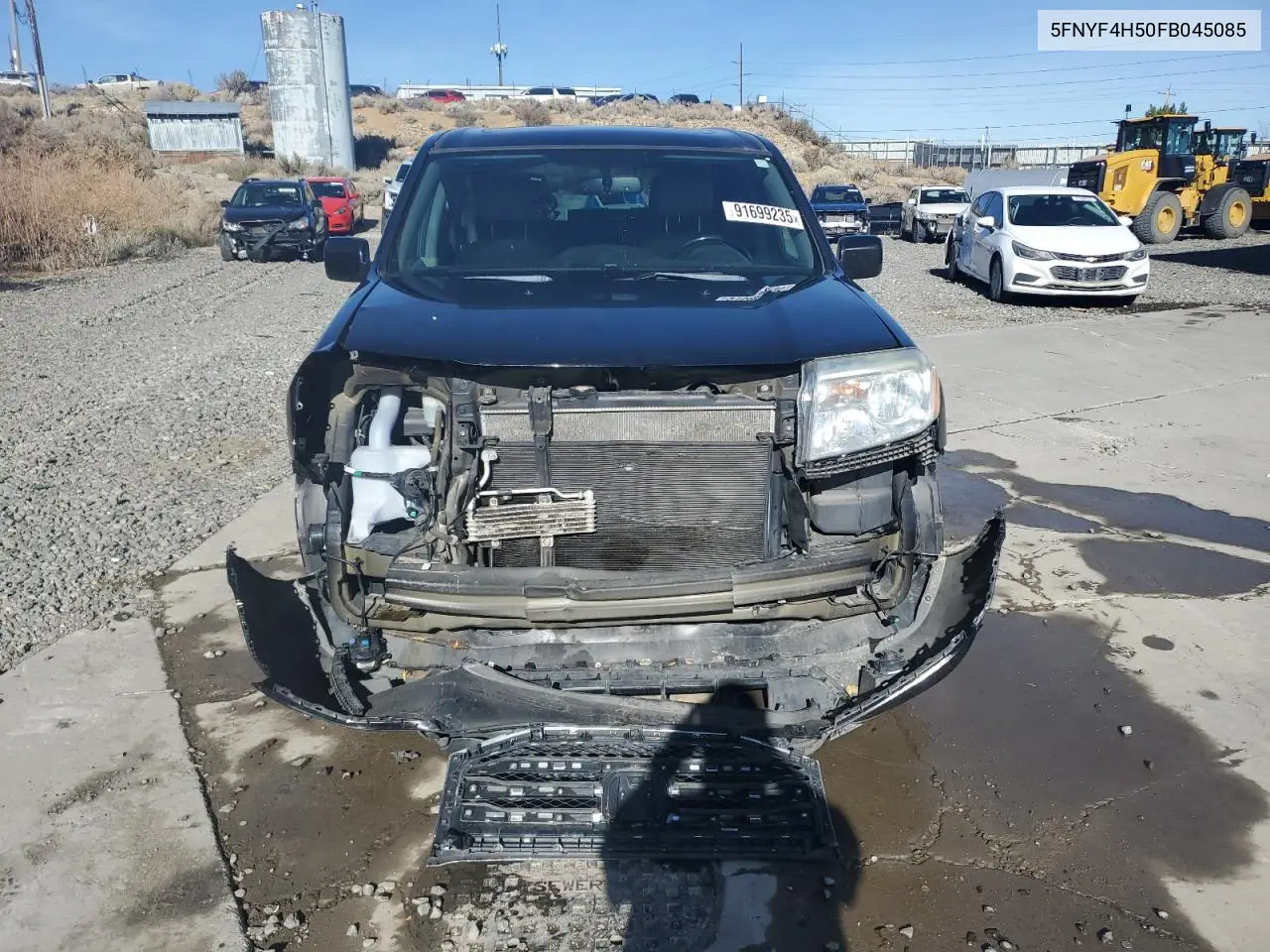 5FNYF4H50FB045085 2015 Honda Pilot Exl
