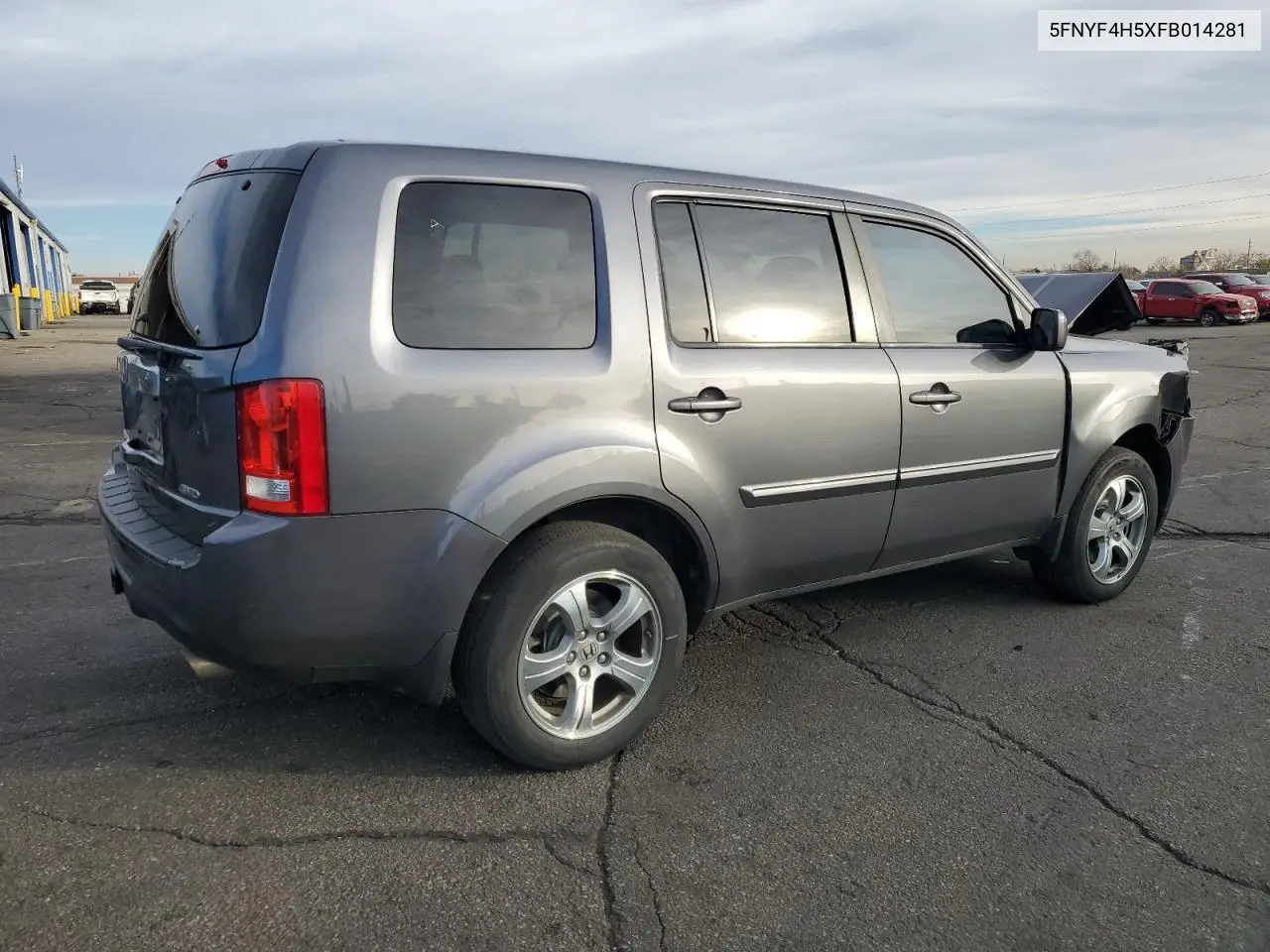 5FNYF4H5XFB014281 2015 Honda Pilot Exl