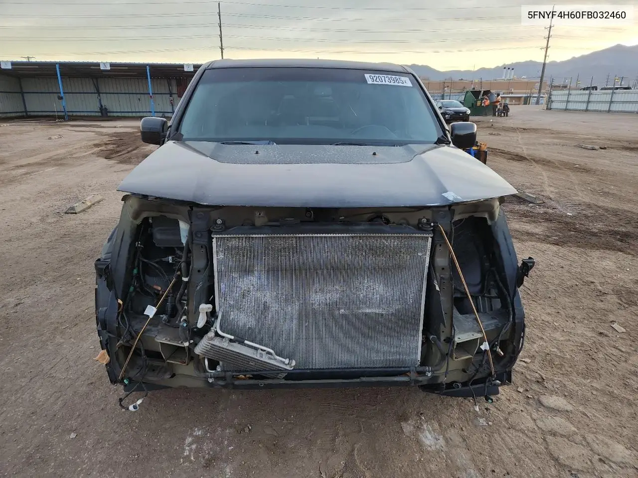 5FNYF4H60FB032460 2015 Honda Pilot Exl
