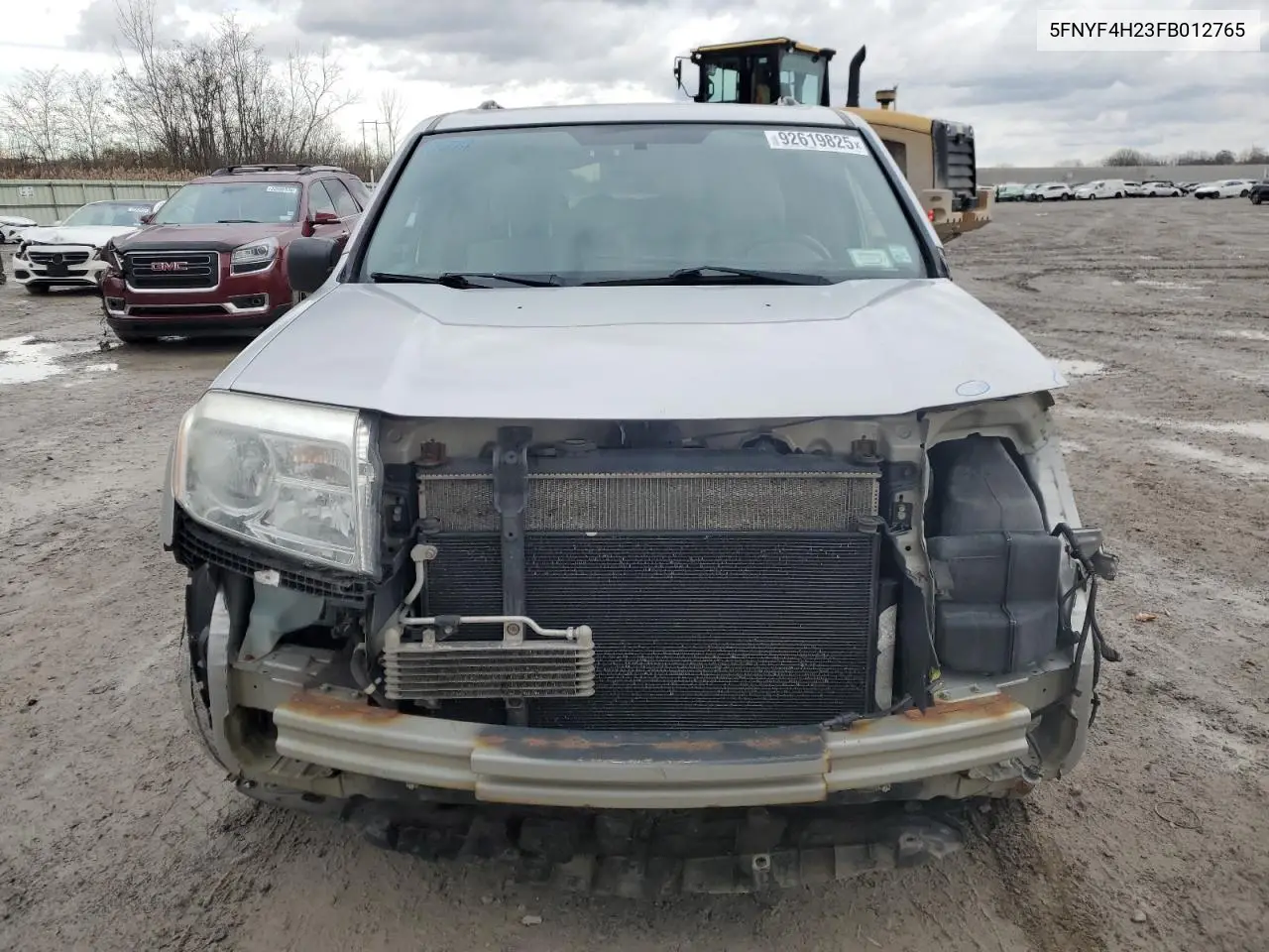 5FNYF4H23FB012765 2015 Honda Pilot Lx