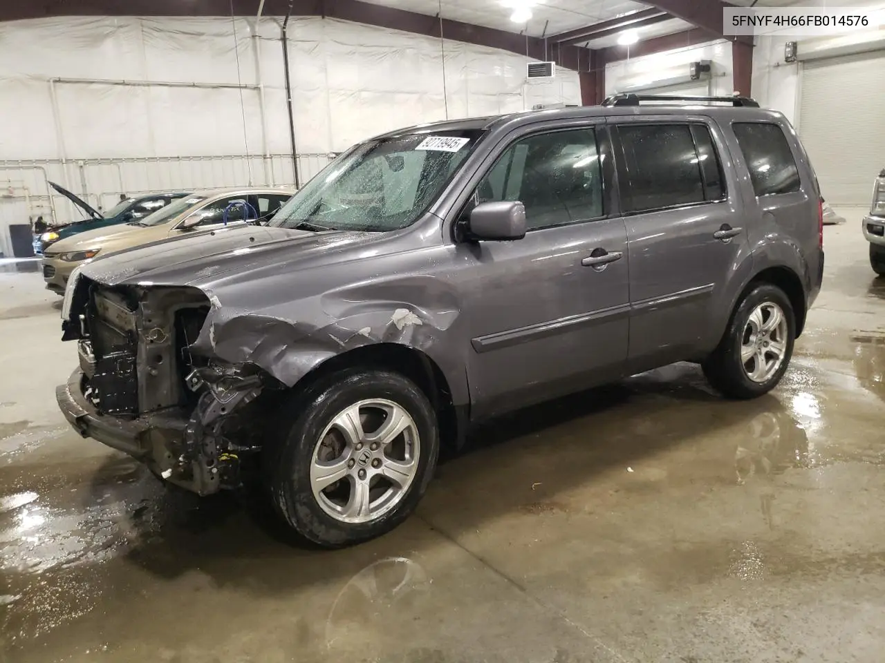5FNYF4H66FB014576 2015 Honda Pilot Exl