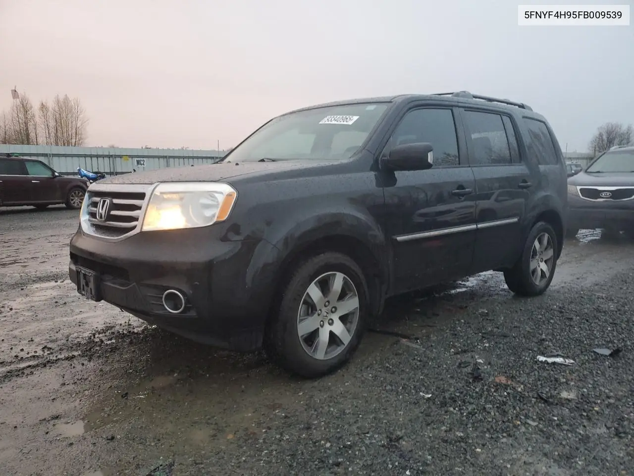 5FNYF4H95FB009539 2015 Honda Pilot Touring