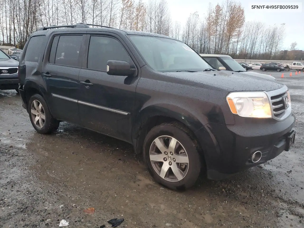 5FNYF4H95FB009539 2015 Honda Pilot Touring