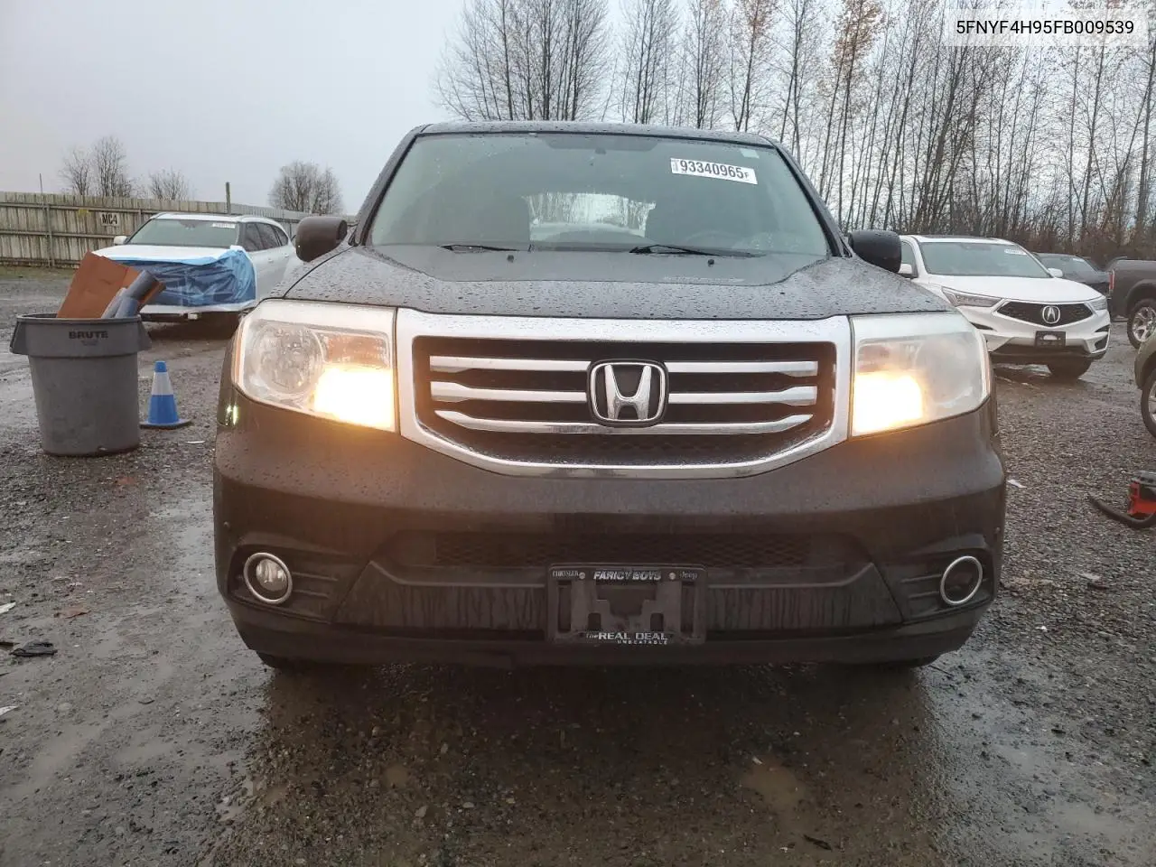 5FNYF4H95FB009539 2015 Honda Pilot Touring