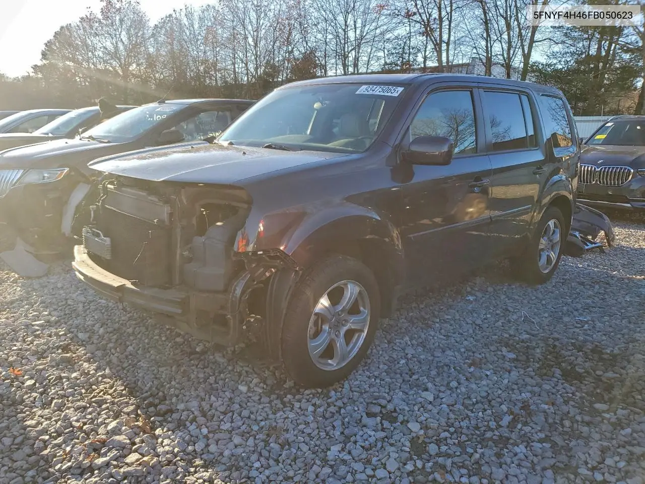 5FNYF4H46FB050623 2015 Honda Pilot Ex