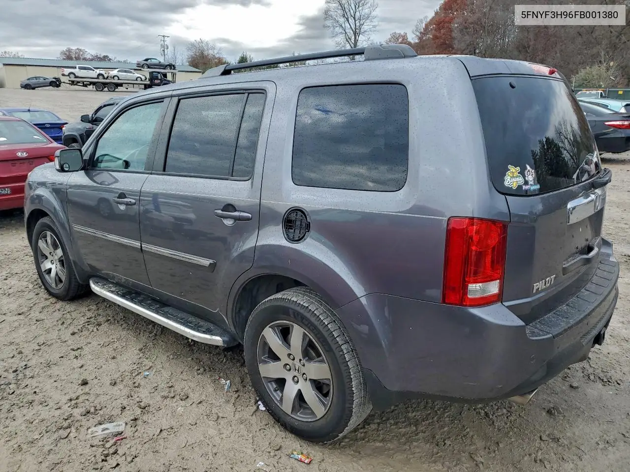 5FNYF3H96FB001380 2015 Honda Pilot Touring