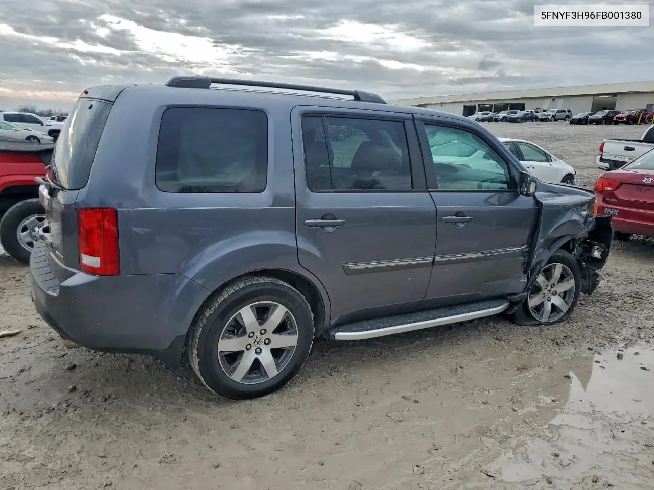 5FNYF3H96FB001380 2015 Honda Pilot Touring