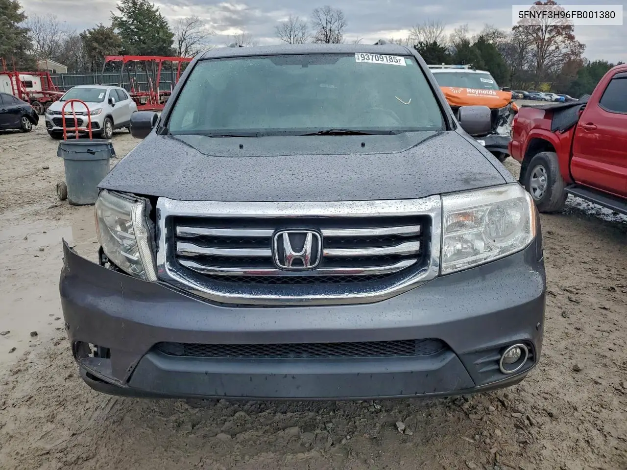 5FNYF3H96FB001380 2015 Honda Pilot Touring
