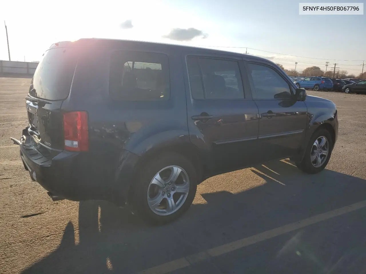 5FNYF4H50FB067796 2015 Honda Pilot Exl