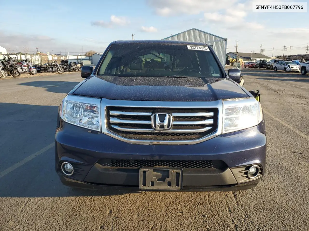 5FNYF4H50FB067796 2015 Honda Pilot Exl