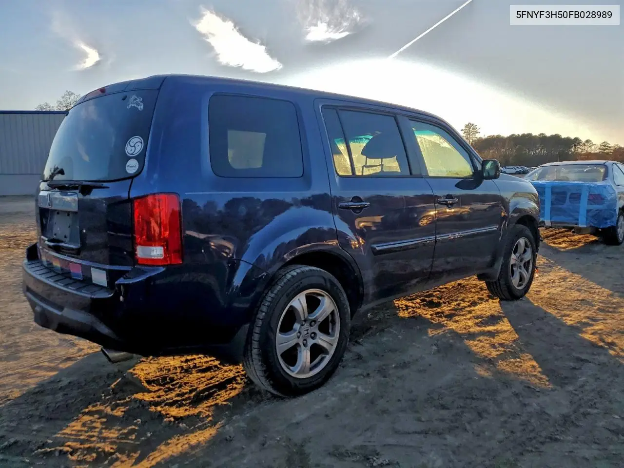 5FNYF3H50FB028989 2015 Honda Pilot Exl