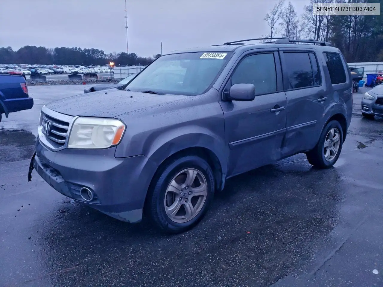 5FNYF4H73FB037404 2015 Honda Pilot Exln