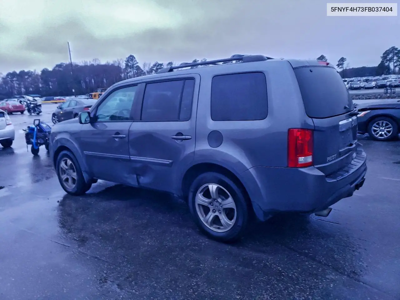5FNYF4H73FB037404 2015 Honda Pilot Exln