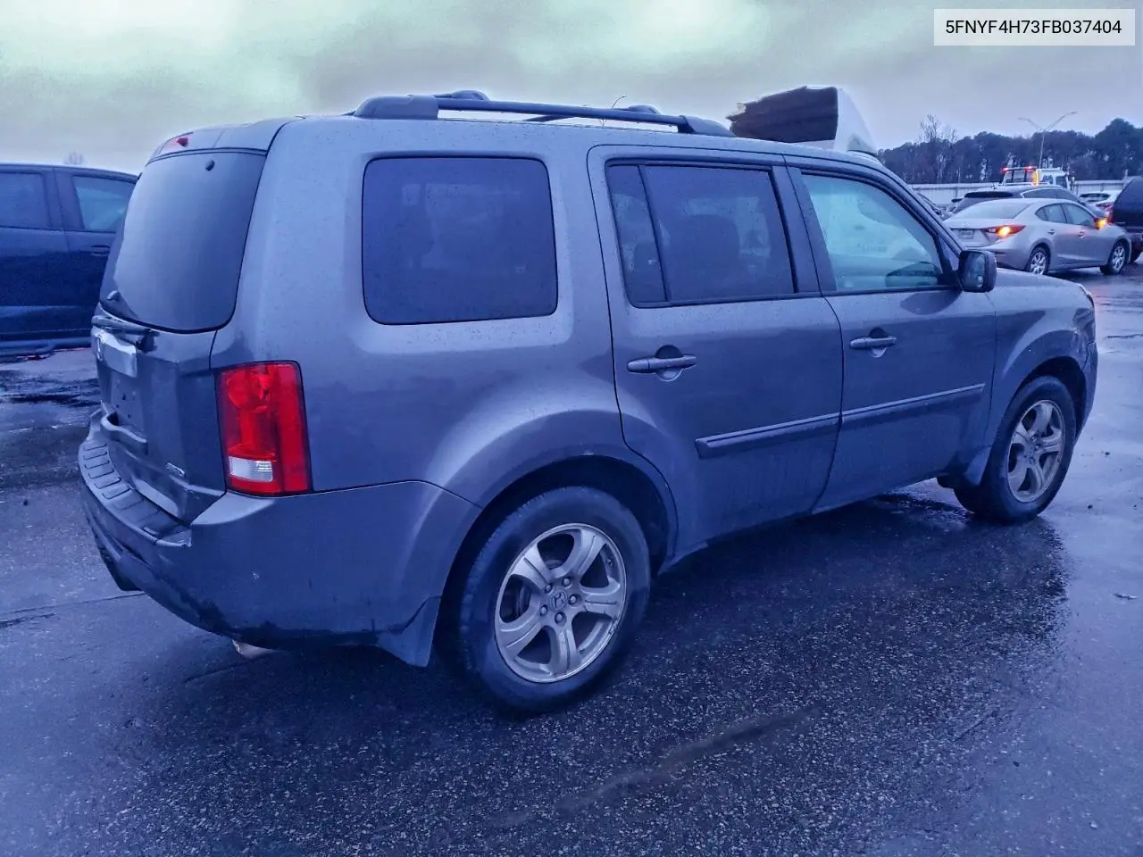 5FNYF4H73FB037404 2015 Honda Pilot Exln