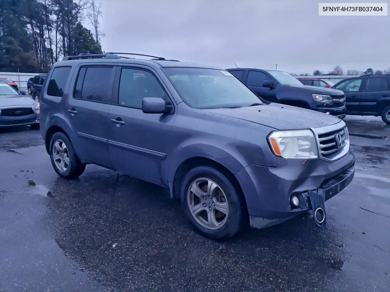 5FNYF4H73FB037404 2015 Honda Pilot Exln
