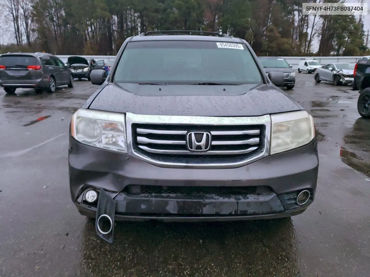 5FNYF4H73FB037404 2015 Honda Pilot Exln