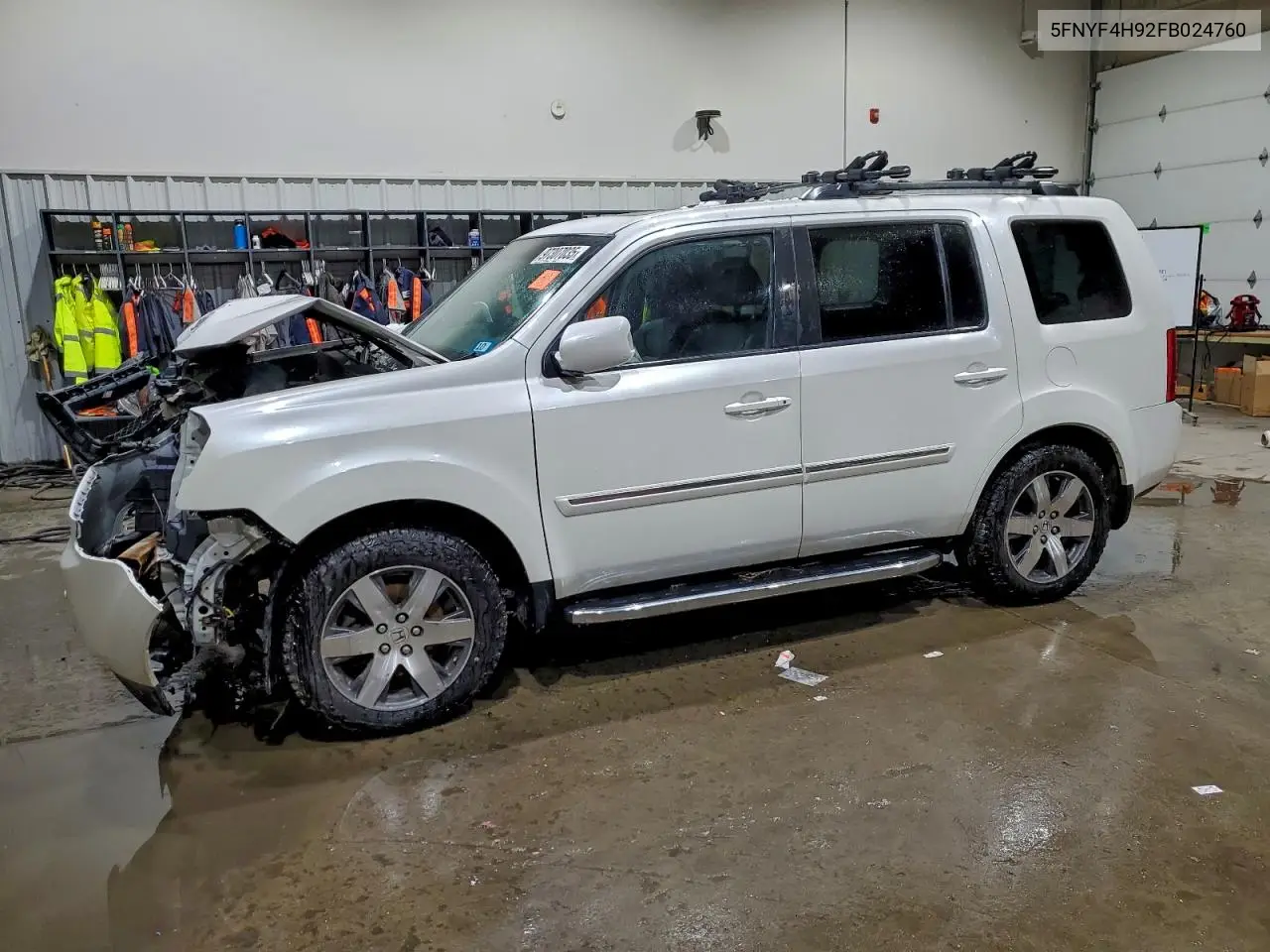 5FNYF4H92FB024760 2015 Honda Pilot Touring